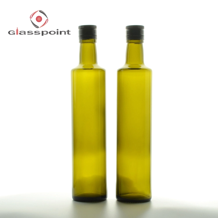 1000ml Green Olive Oil Glass Bottle Chinese Factory