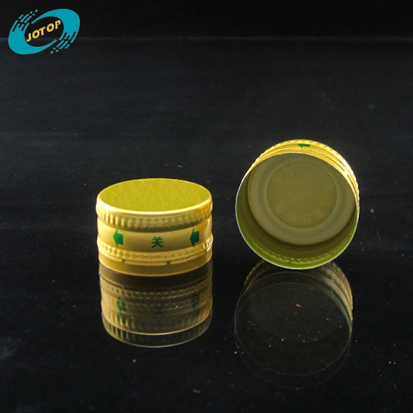 28X15.7mm Pilfer Proof Aluminum Ropp Cap