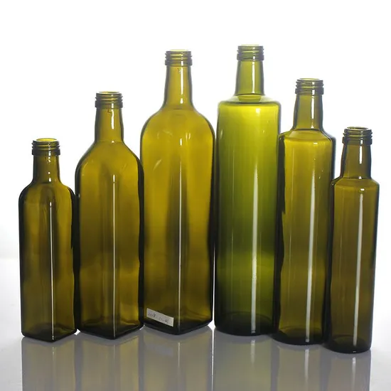 375 ml, 500 ml, 750 ml, 1000 ml antike grüne Weinflasche/transparente Weinflasche